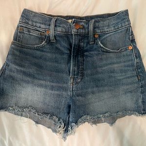 Madewell Jean shorts. Size 24